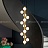 Подвесной светильник ARLEN-2 9 плафонов Золотой  фото 12