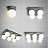 Серия потолочных люстр с матовыми стеклянными плафонами круглой формы BOARD ORB 1 плафон Серый фото 3