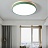 Светодиодные плоские потолочные светильники KIER WOOD 60 см  Серый фото 35
