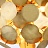 Шаровая люстра в стиле midcentury modern BOLIDE 50 см   фото 11