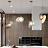 Серия светильников в виде комбинаций двух матовых плафонов разных форм и оттенков LINDIS H фото 3