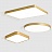 Ультратонкие светодиодные потолочные светильники FLIMS Золотой A фото 3