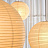 Подвесной светильник в Японском стиле в виде шара фото 9