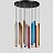 Подвесной светильник Tobi Хром80 см  Теплый свет фото 4