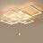 Потолочный светильник Squares & Rectangles 8 плафонов  фото 3