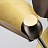 Дизайнерская люстра с природными мотивами LAVRA A 7 плафонов Бронза фото 8