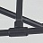 Светодиодная потолочная люстра с поворотными плафонами TECHNUM LED SHORT Черный 70 см   фото 4