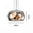 Подвесной светильник Bella Donna Bertoldini 30 см  Прозрачный фото 6