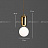 Подвесной светильник Parachilna Aballs by Jaimy Hayon 20 см  Золотой фото 2