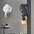 Дизайнерский светильник KARMAN UGO RILLA WALL LAMP Черный фото 8