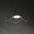 Светодиодный светильник с абажуром из прутьев Белый фото 11